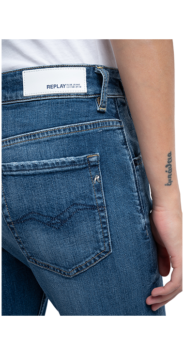 573 BIO 10.5 OZボーイフィット インディゴスーパーストレッチデニムMARTY 詳細画像